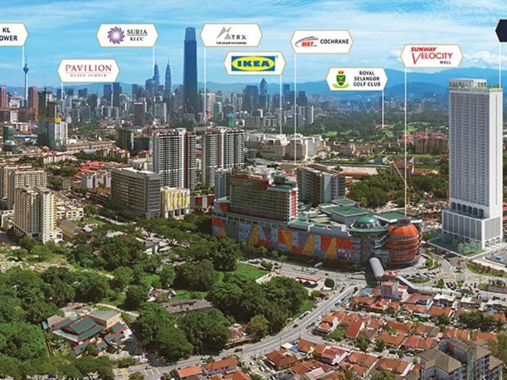 Una Residences, Sunway Velocity By Five Senses Kuala Lumpur Exteriér fotografie